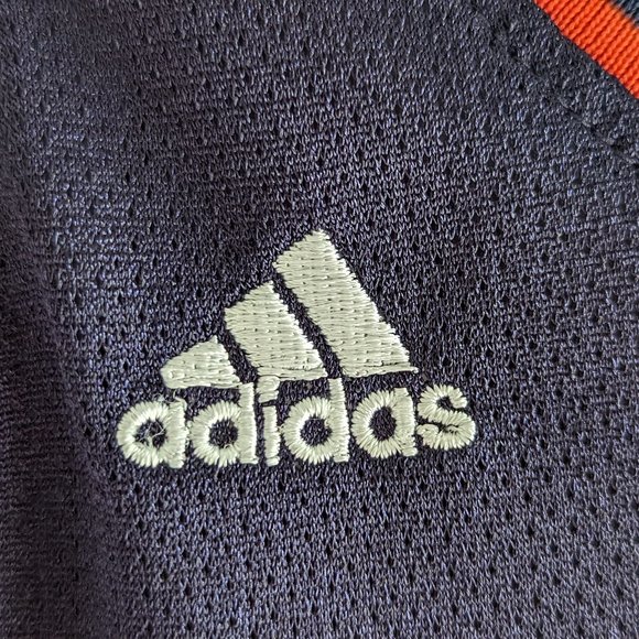Adidas NBA Basketball Jersey For Her Womens M Navy Mesh Logo Athletic - Picture 4 of 6